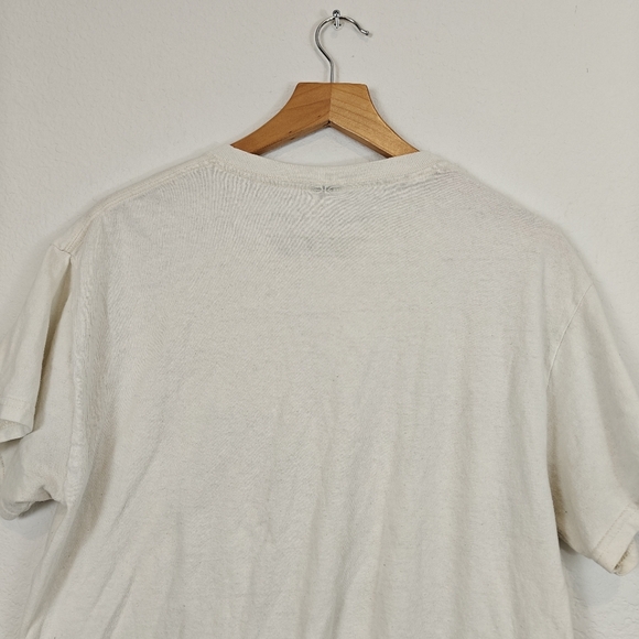 Taylor Swift Cotton Crew neck Short Sleeve T-shirt In Cream Size Medium Women's - Picture 10 of 10